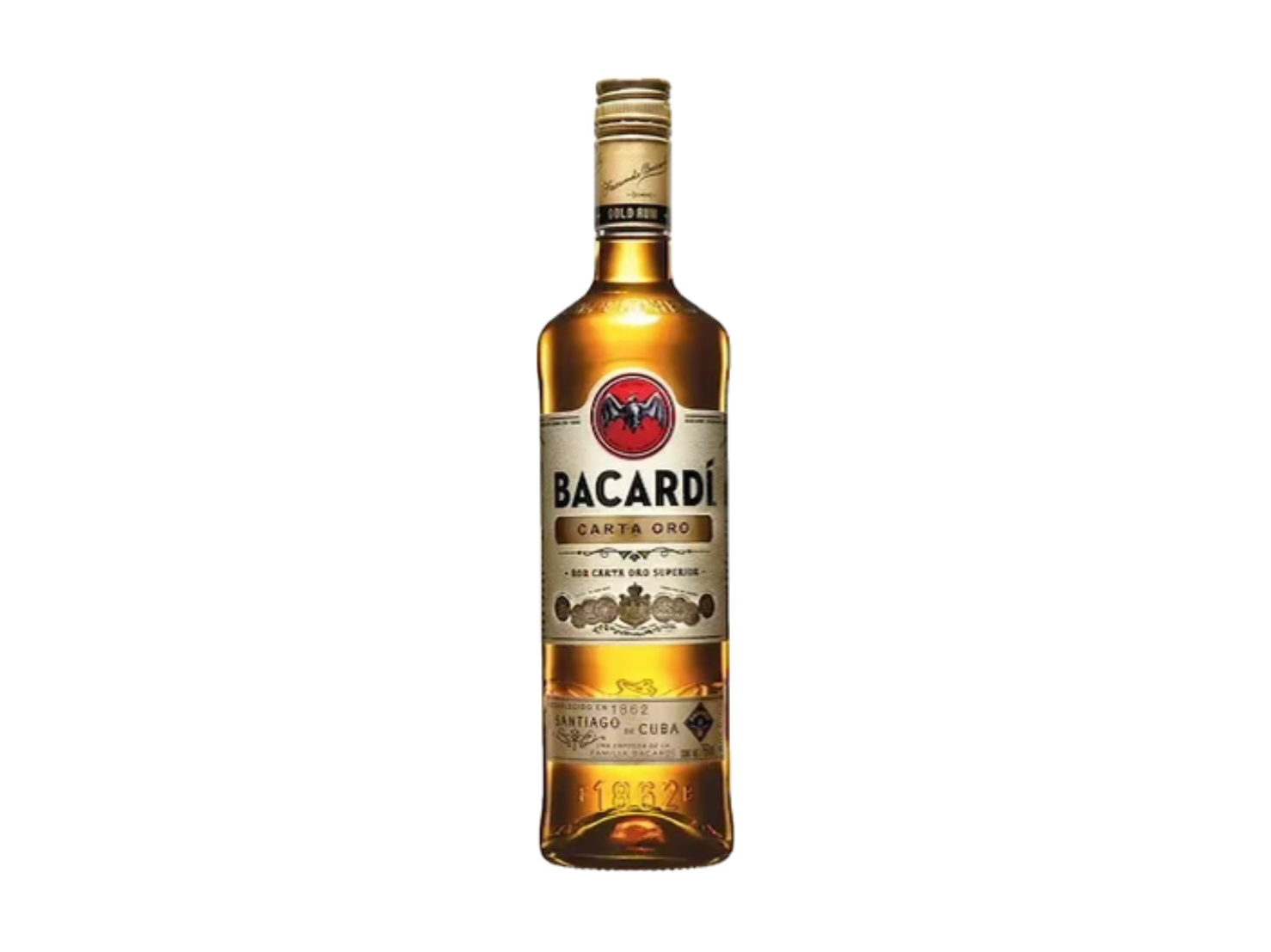 Ron bacardi oro 750ml