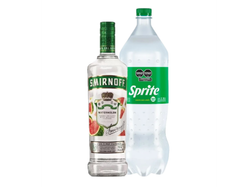 Smirnoff saborizado + Sprite 2.25 L