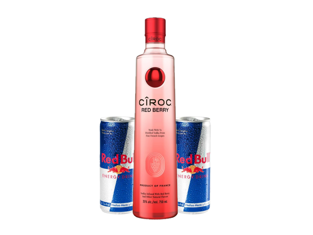 Ciroc + 2 red bull