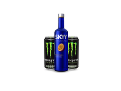sky saborizado + 2 monster