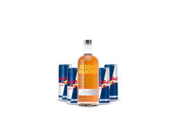 absolut saborizado + 2 red bull