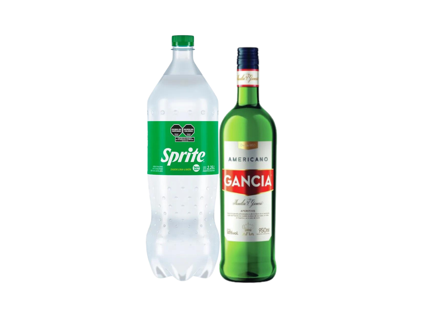 1 gancia + 1 sprite 2,25