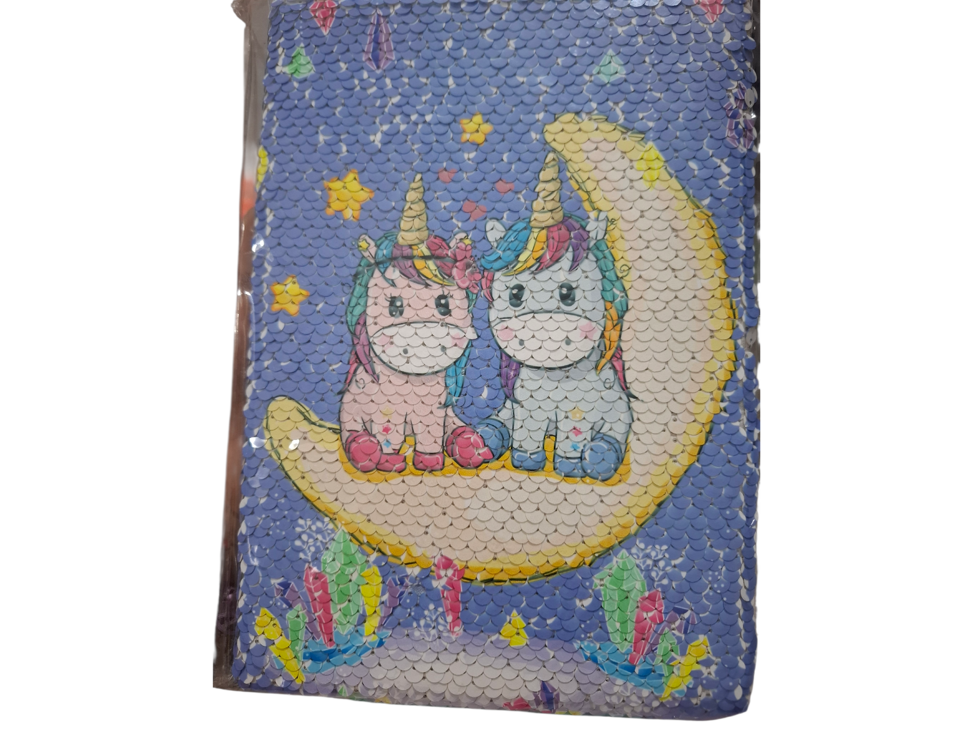 Cuaderno lentejuelas