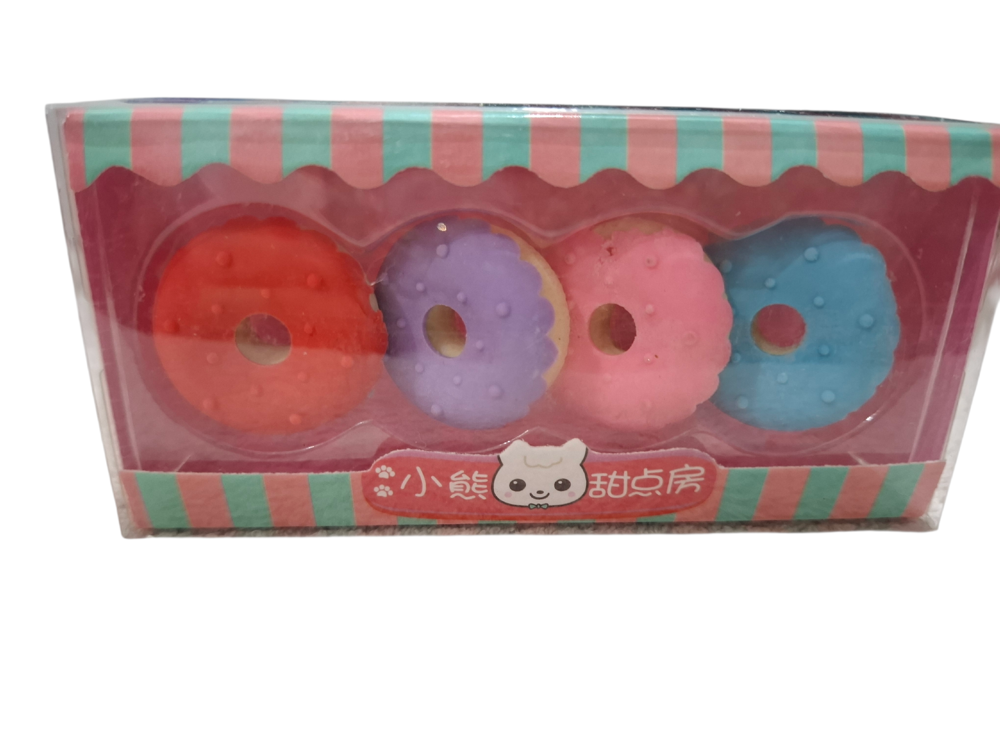 Caja de gomas de borrar