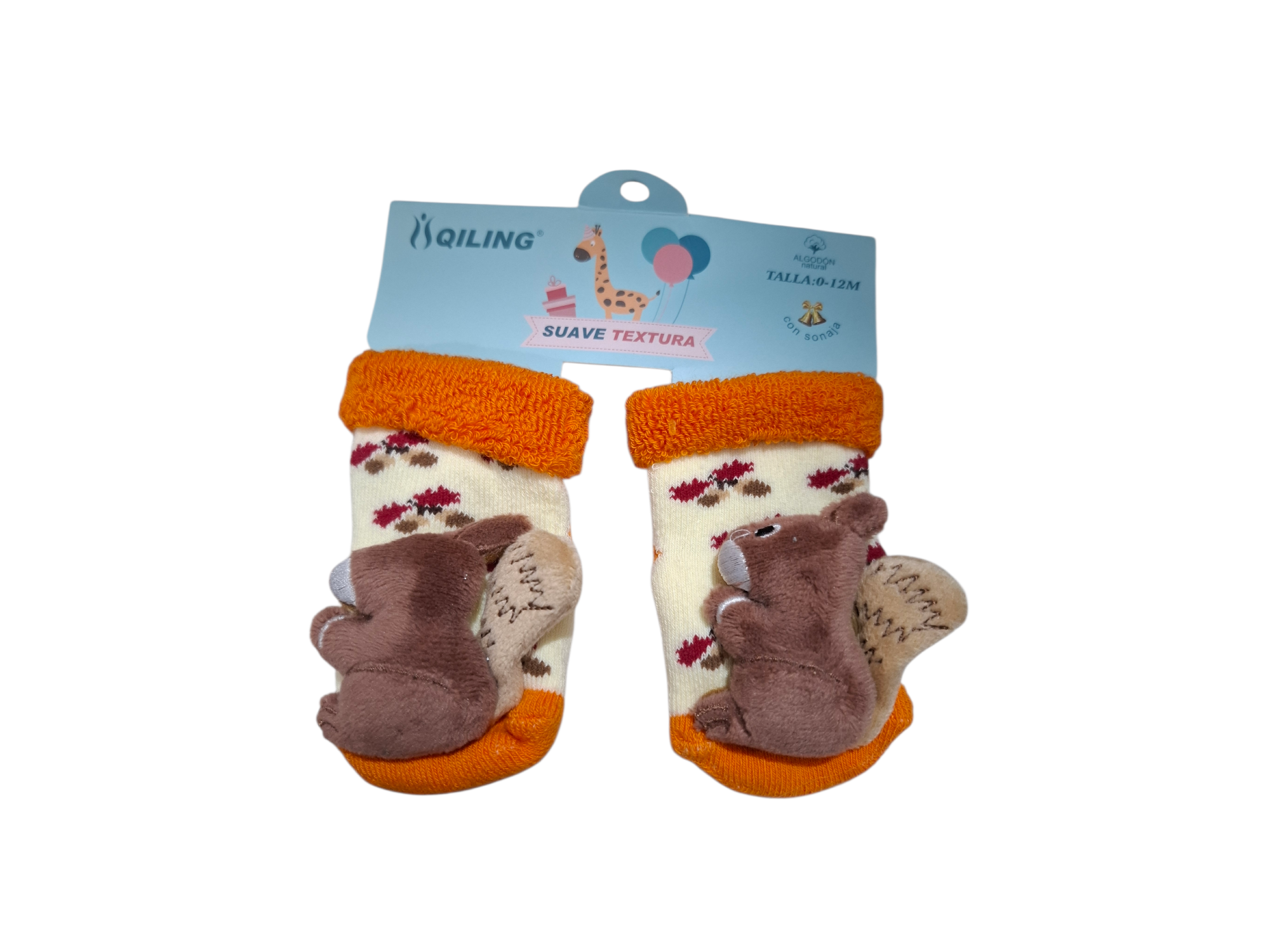 Medias con aplique Canguro