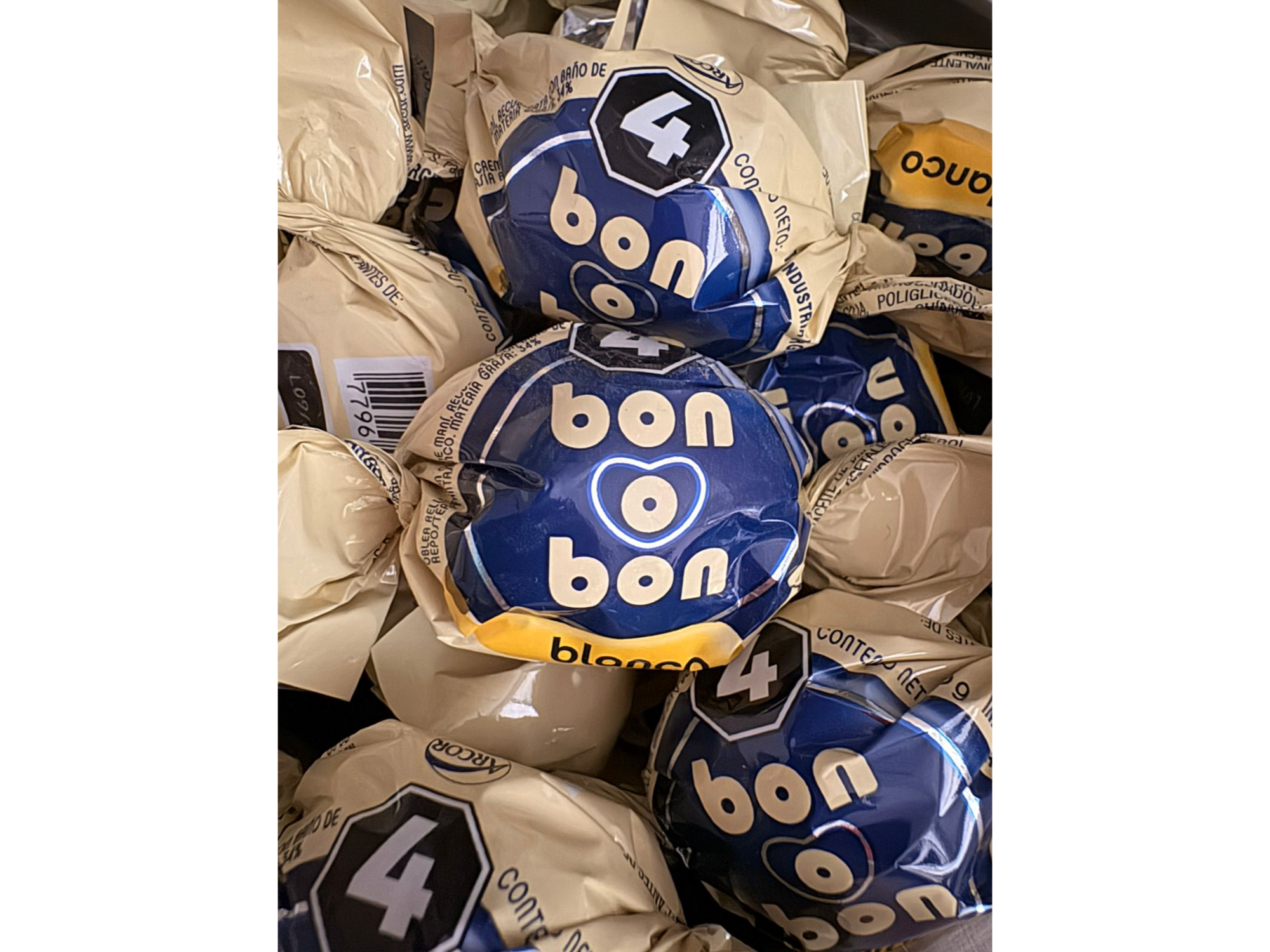 BON O BON LECHE (BLANCO )