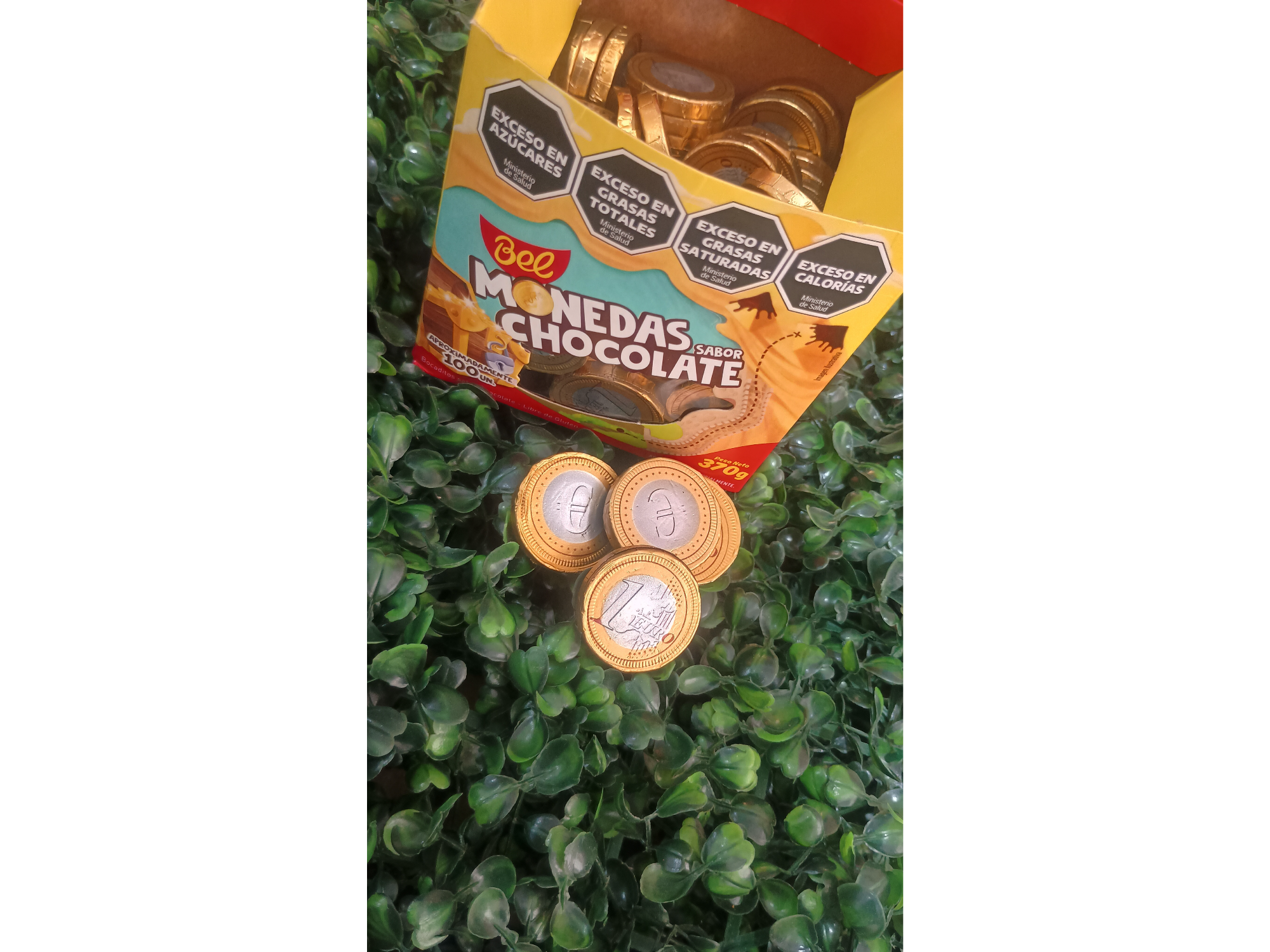 MONEDAS DE CHOCOLATE