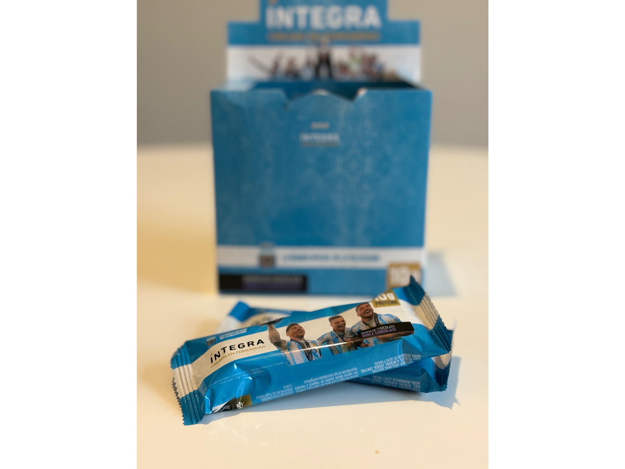 INTEGRA, barra doble chocolate