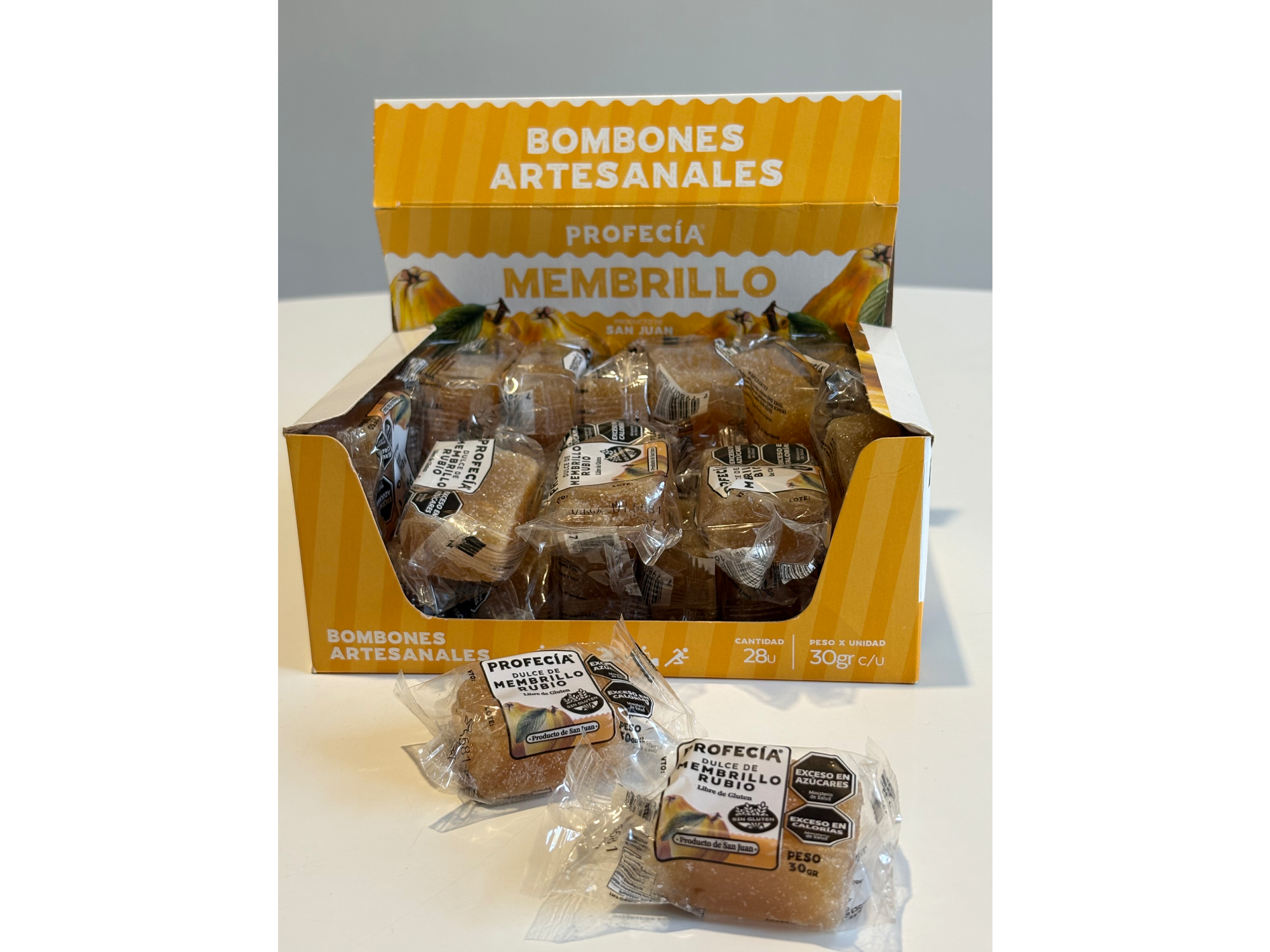 PROFECÍA, bocaditos de membrillo