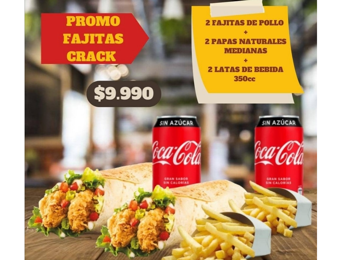 PROMO FAJITAS KRAC