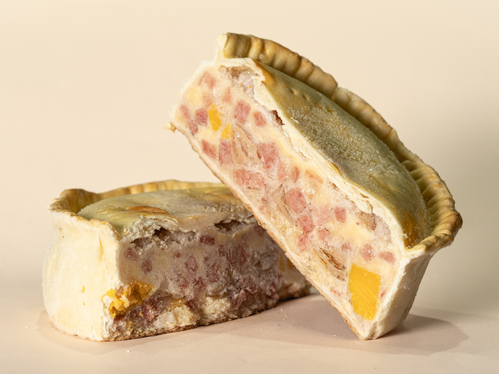 TARTAS GRANDES - Jamon, Queso y Huevo