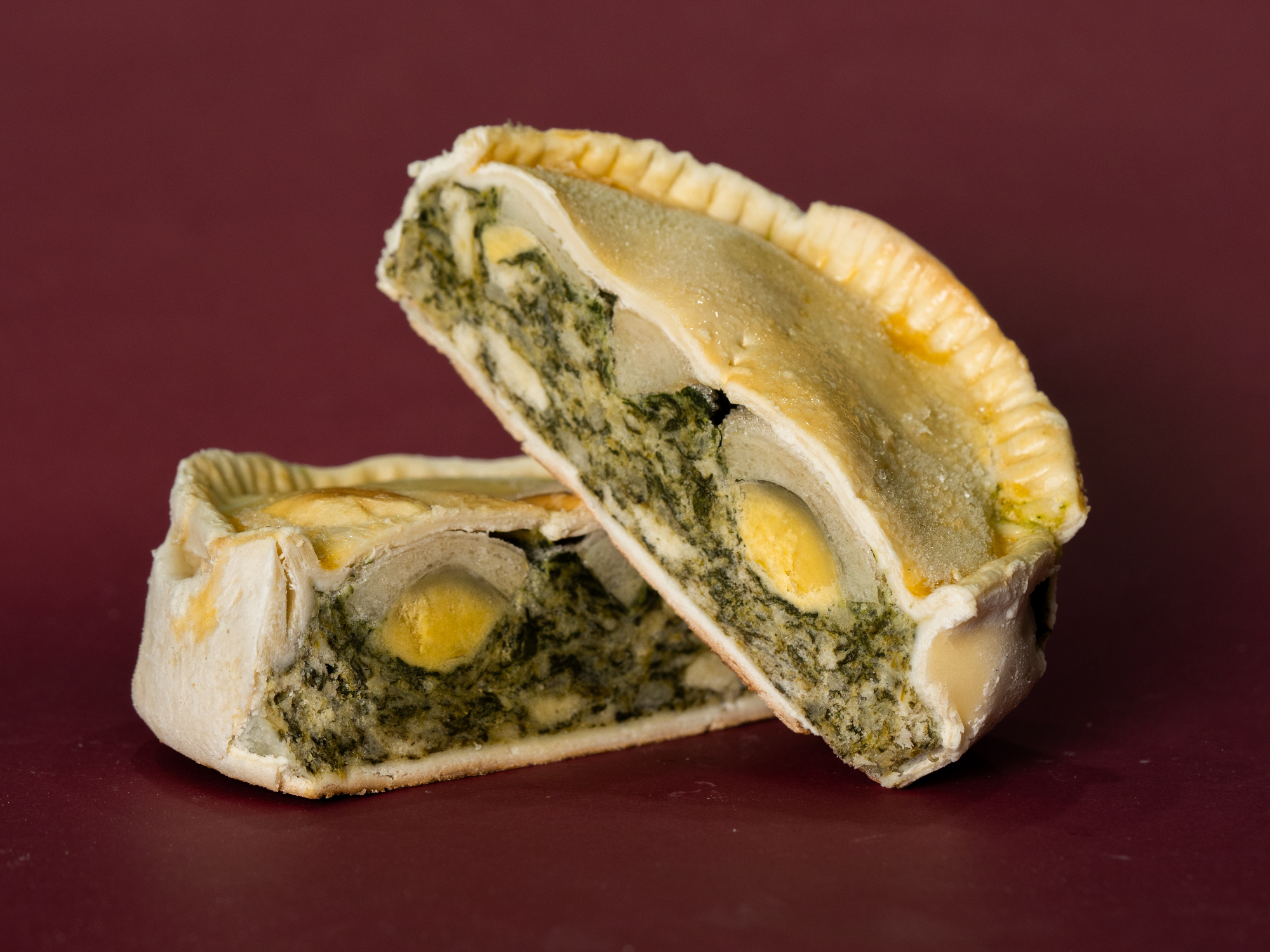 TARTA CHICA- Espinaca y Huevo