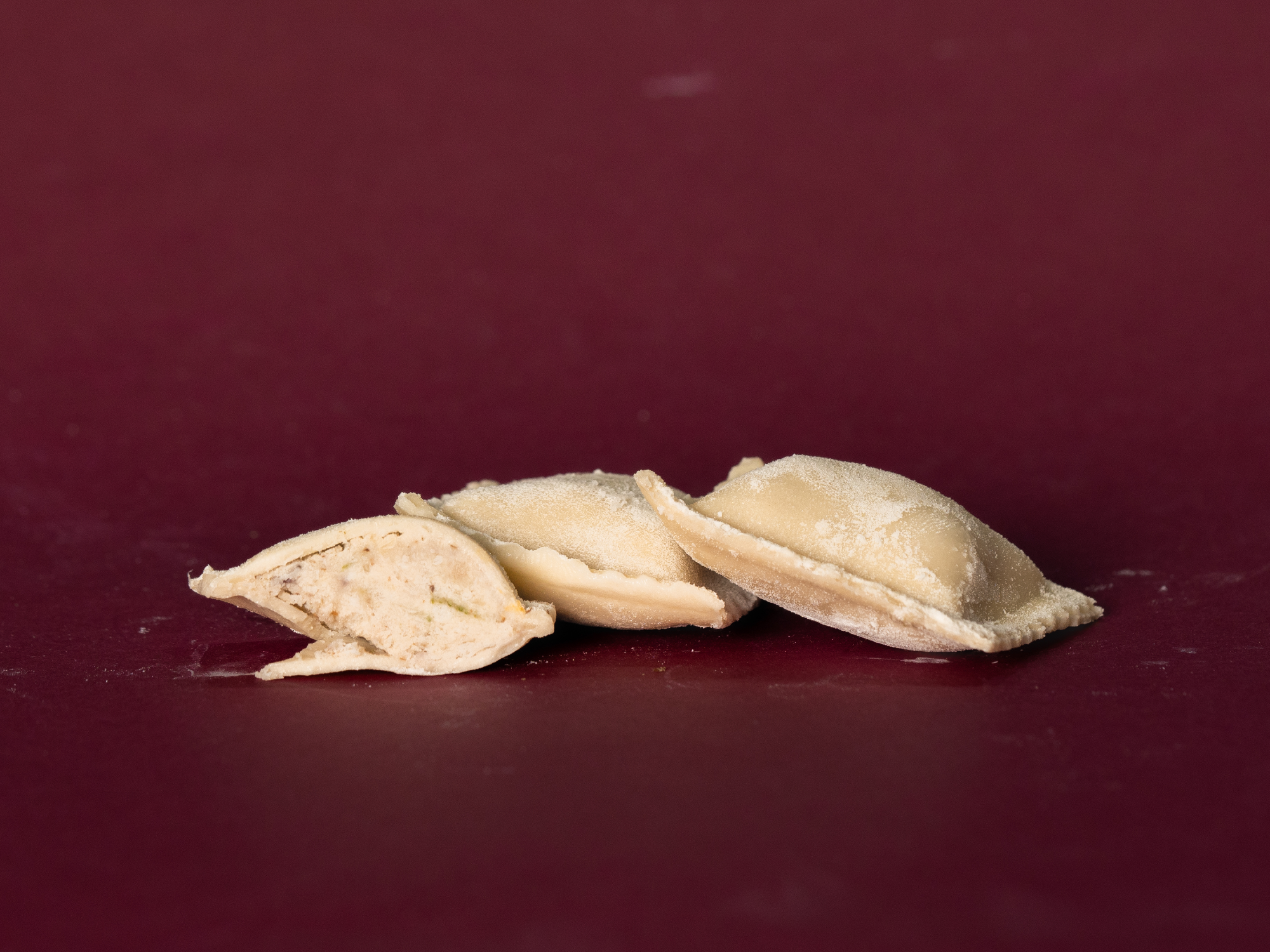 RAVIOL CASERITO  - Ricota, Verdeo y Nuez