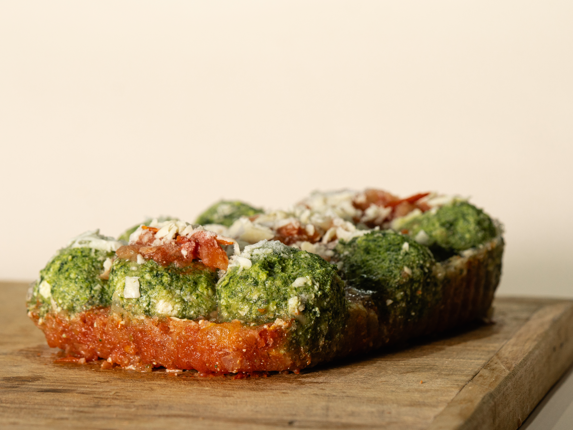 MALFATIS - Espinaca y Parmesano c/salsa 1 porc