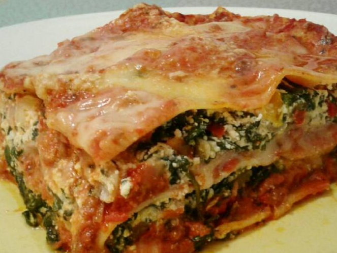 LASAGNA -Espinaca x 1 Porc.