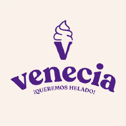 Logo Heladería Venecia Bv.Sarmiento