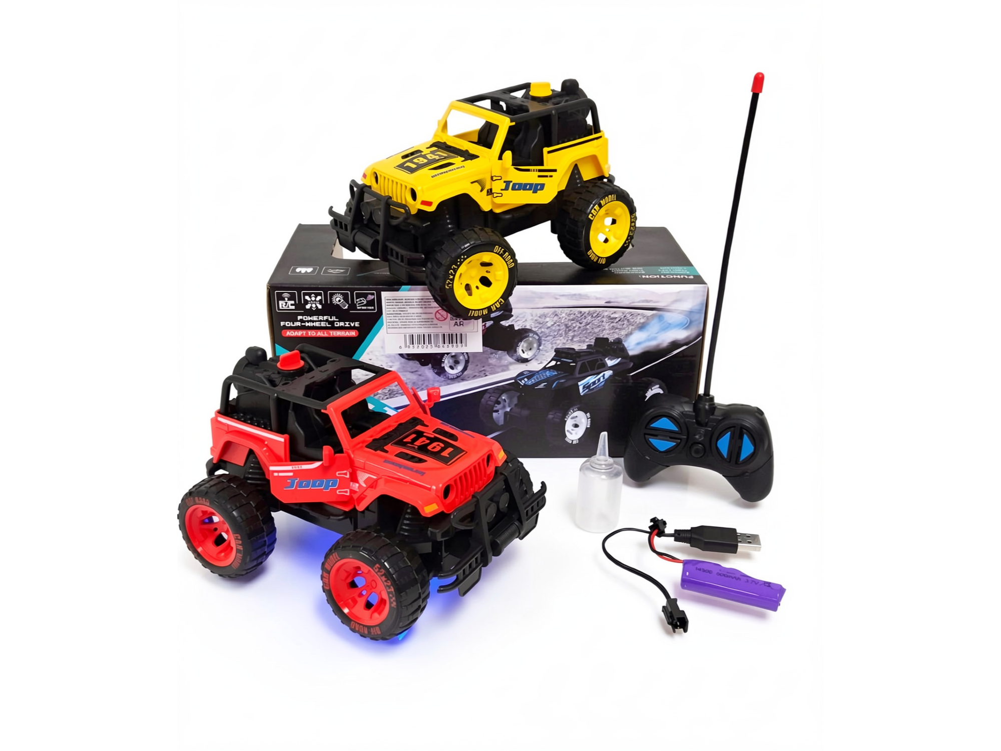 Camioneta Cross 4x4 Control Luz y Humo