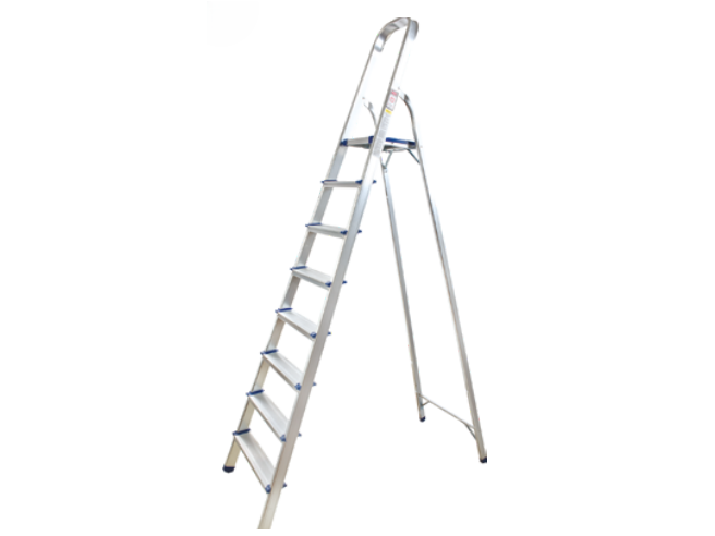 Escalera Aluminio Tipo A 7 Escalones