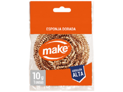 ESPONJA DORADA X15 GRS MAKE