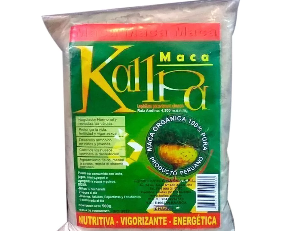 MACA PERUANA KALLPA 500GR