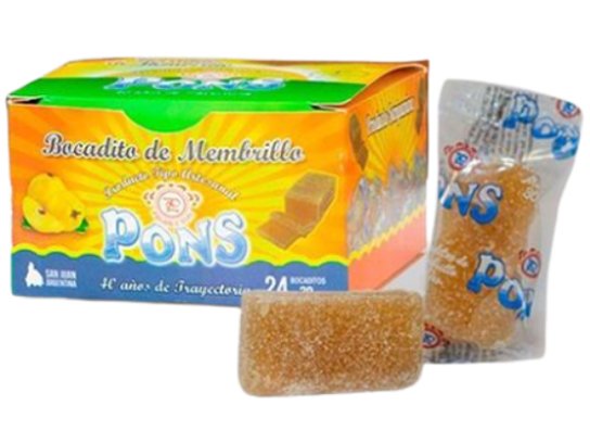 BOCADITOS DE MEMBRILLO PONS 30 GR