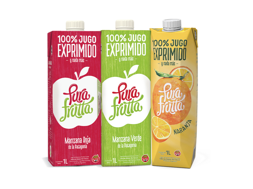 JUGO PURA FRUTTA 1 LT