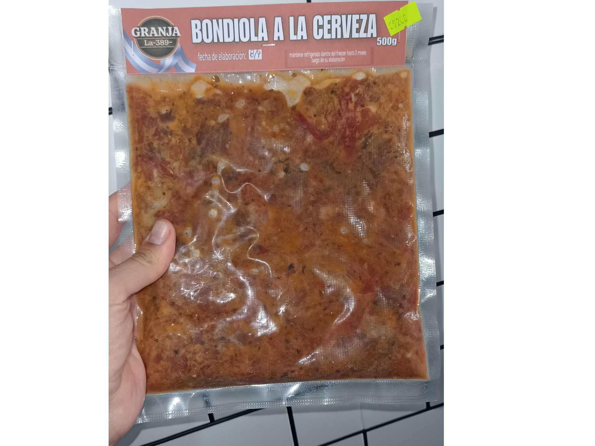 BONDIOLA a la cerveza