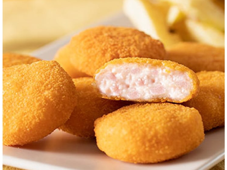 Bocaditos de jamón y queso