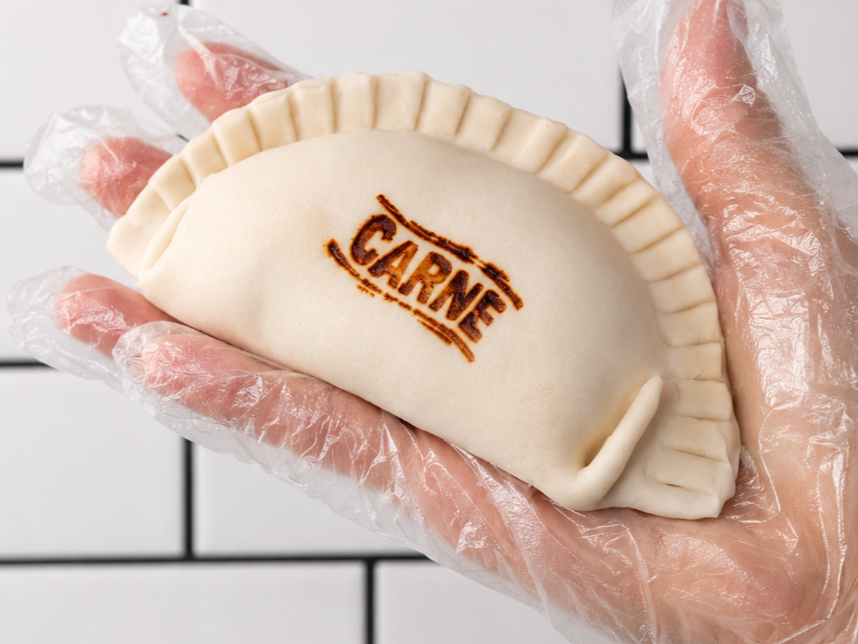 Empanadas de carne cortada a Cuchillo