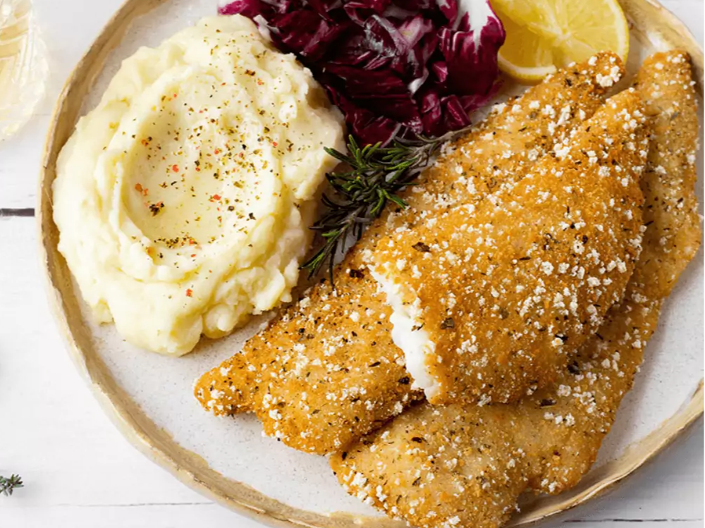 Filet de merluza a las finas hierbas