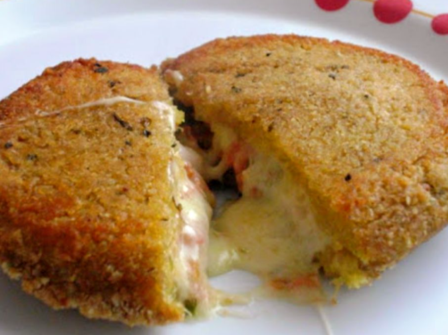 Milanesas rellenas VEGETARIANAS!