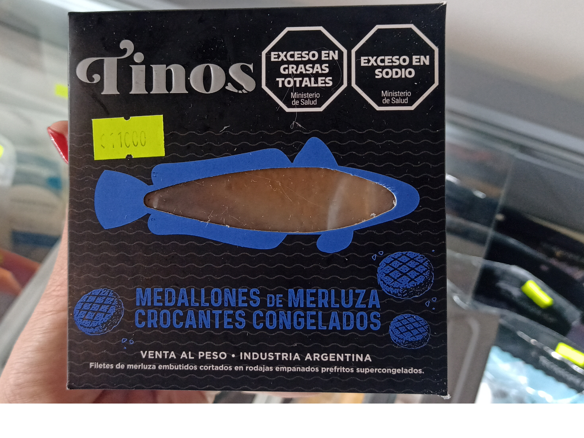 Medallones de merluza crocantes