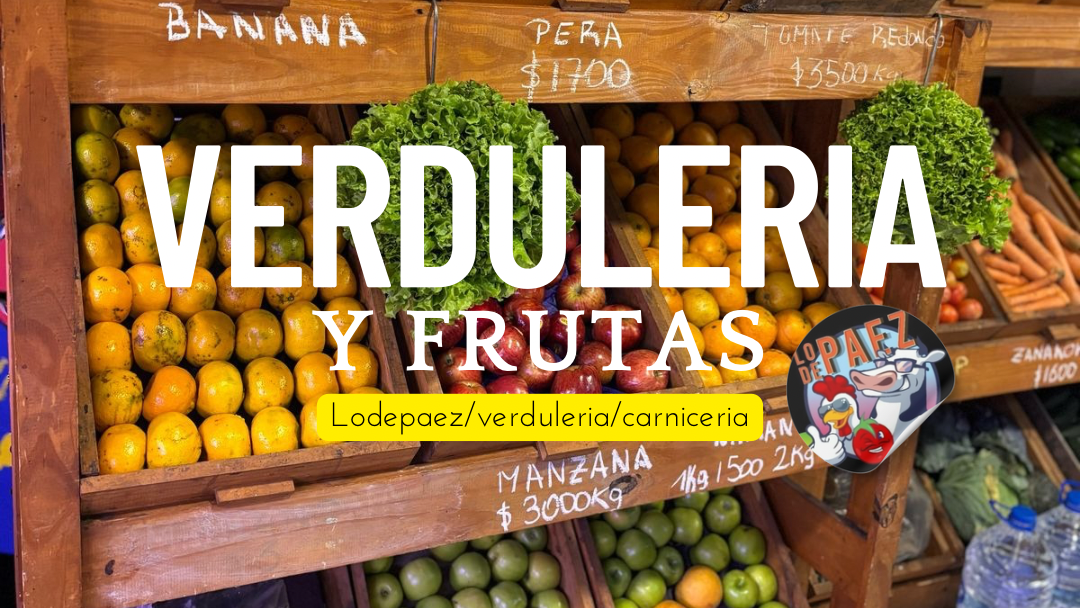 "VERDULERIA Y FRUTAS"