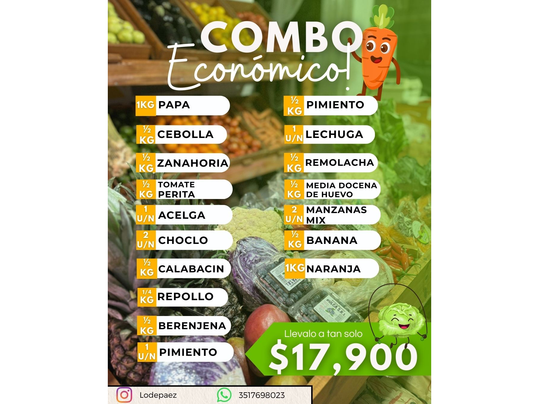 COMBO ECONOMICO!