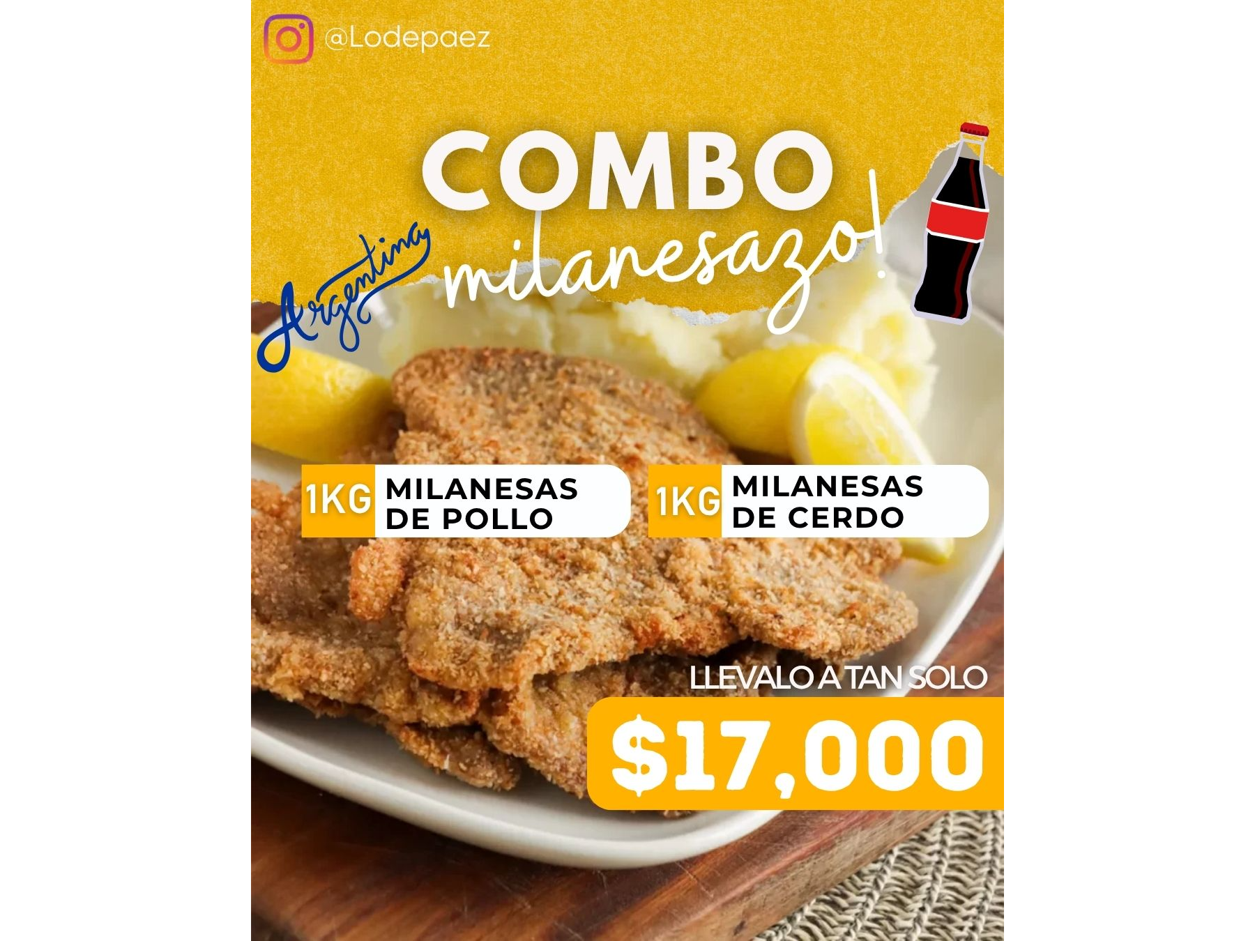 COMBO MiLANESAZO