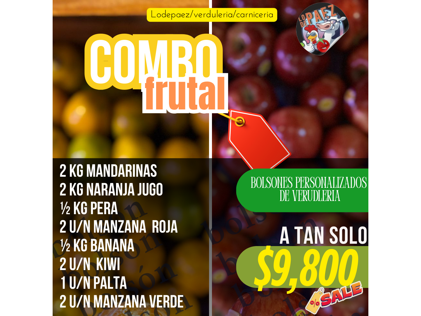 COMBO FRUTAL!