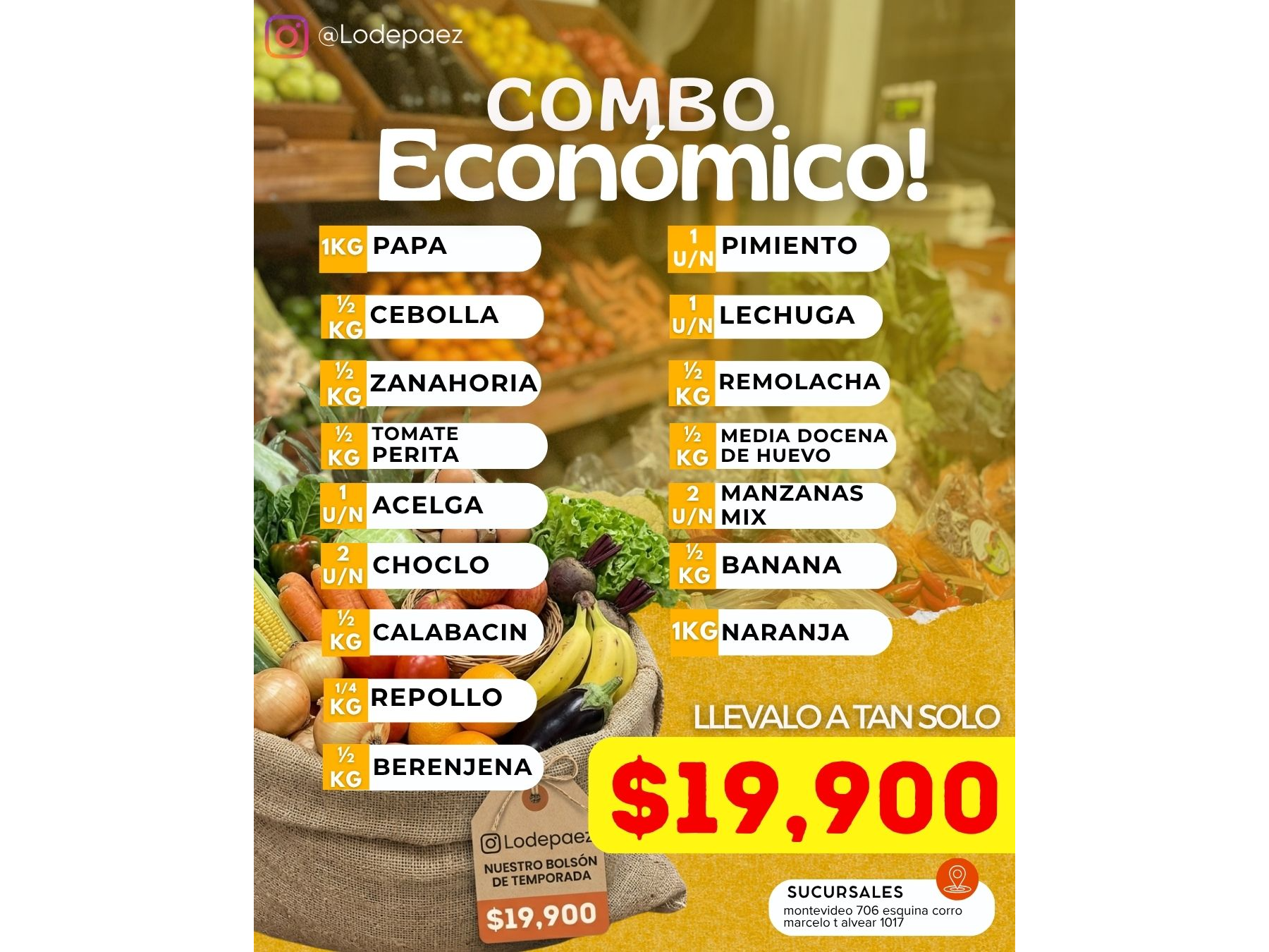 COMBO ECONOMICO!