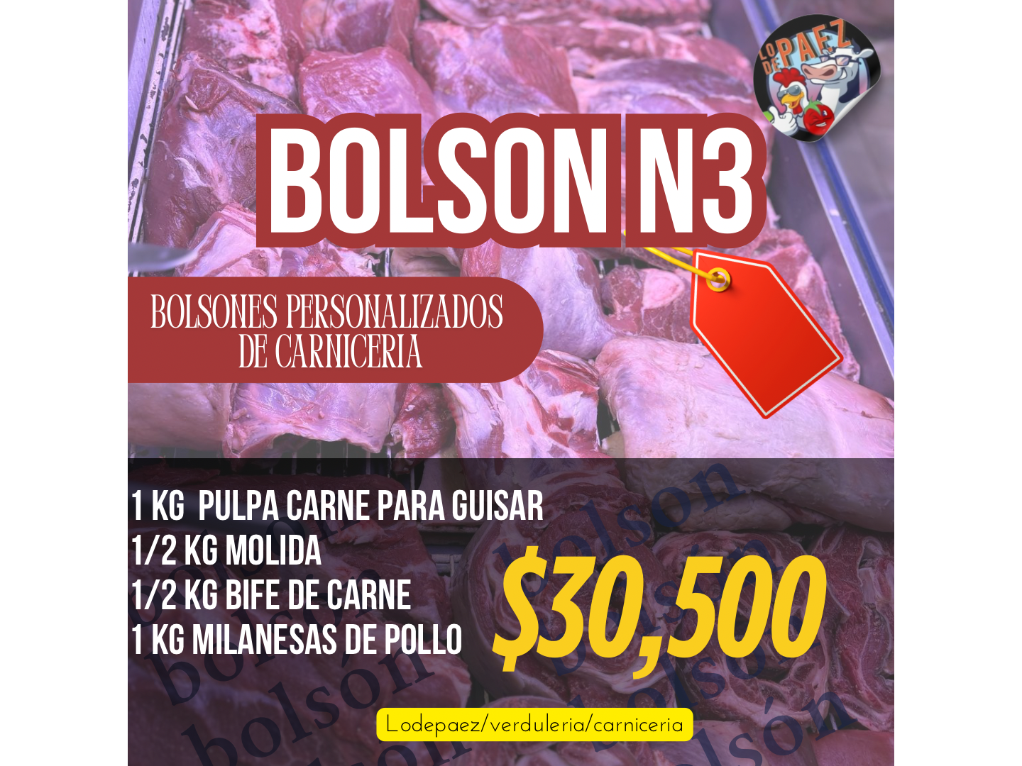 Bolsón N3/nuevo