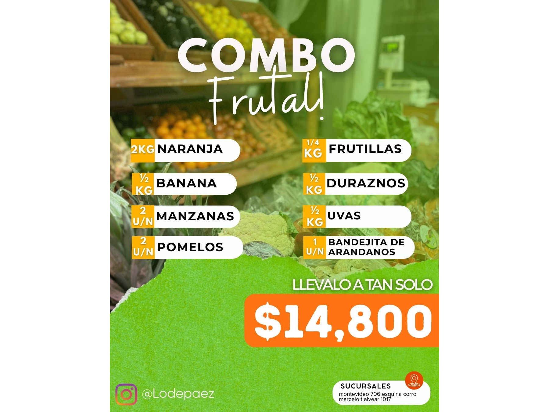 COMBO FRUTAL!
