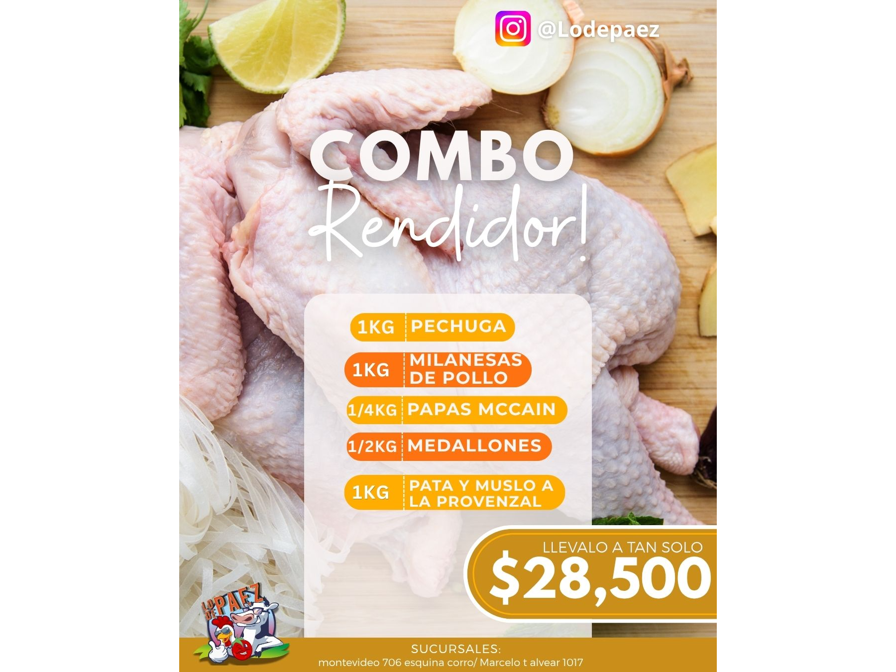 COMBO RENDIDOR!