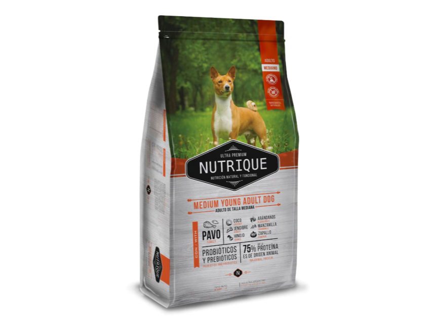 Nutrique Addulto Mediano x 3kg y 12Kg