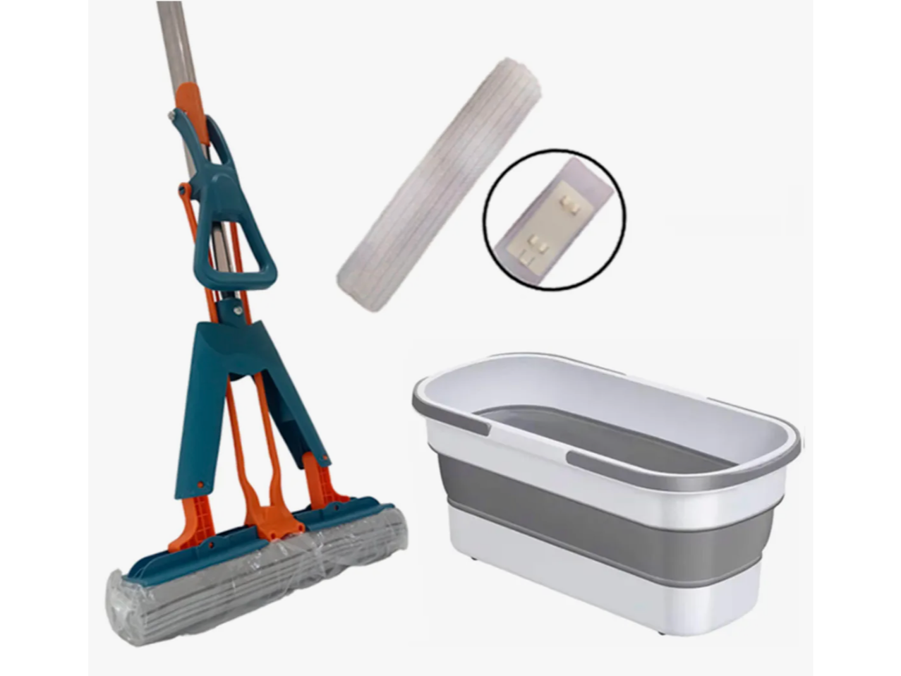 PROMO: Mopa Magica + Balde Plegable