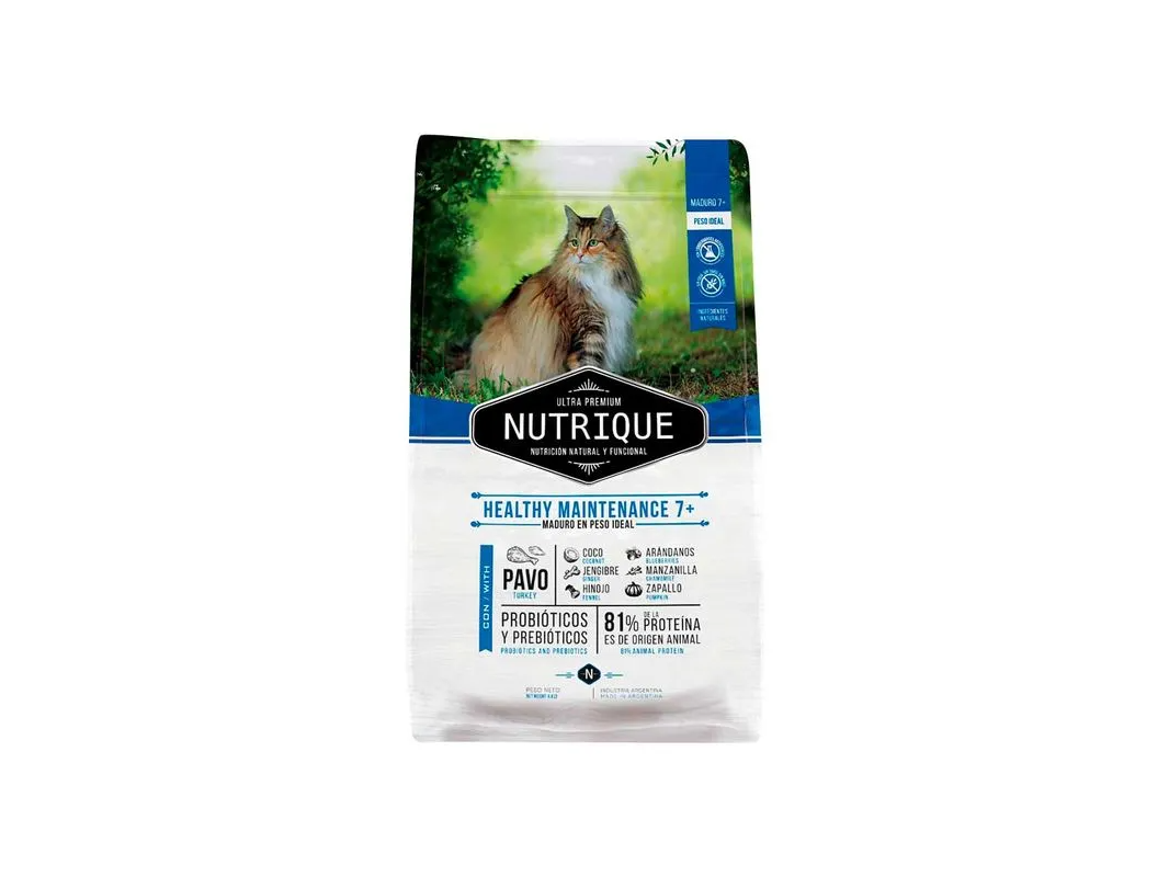 Nutrique Adult 7+ Cat Healthy Maintenance x 7,5 kg