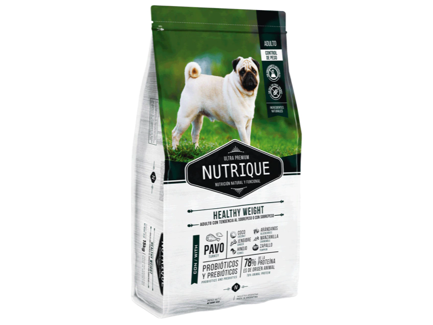 Nutrique Perro Control de Peso x 3 Kg y 15Kg