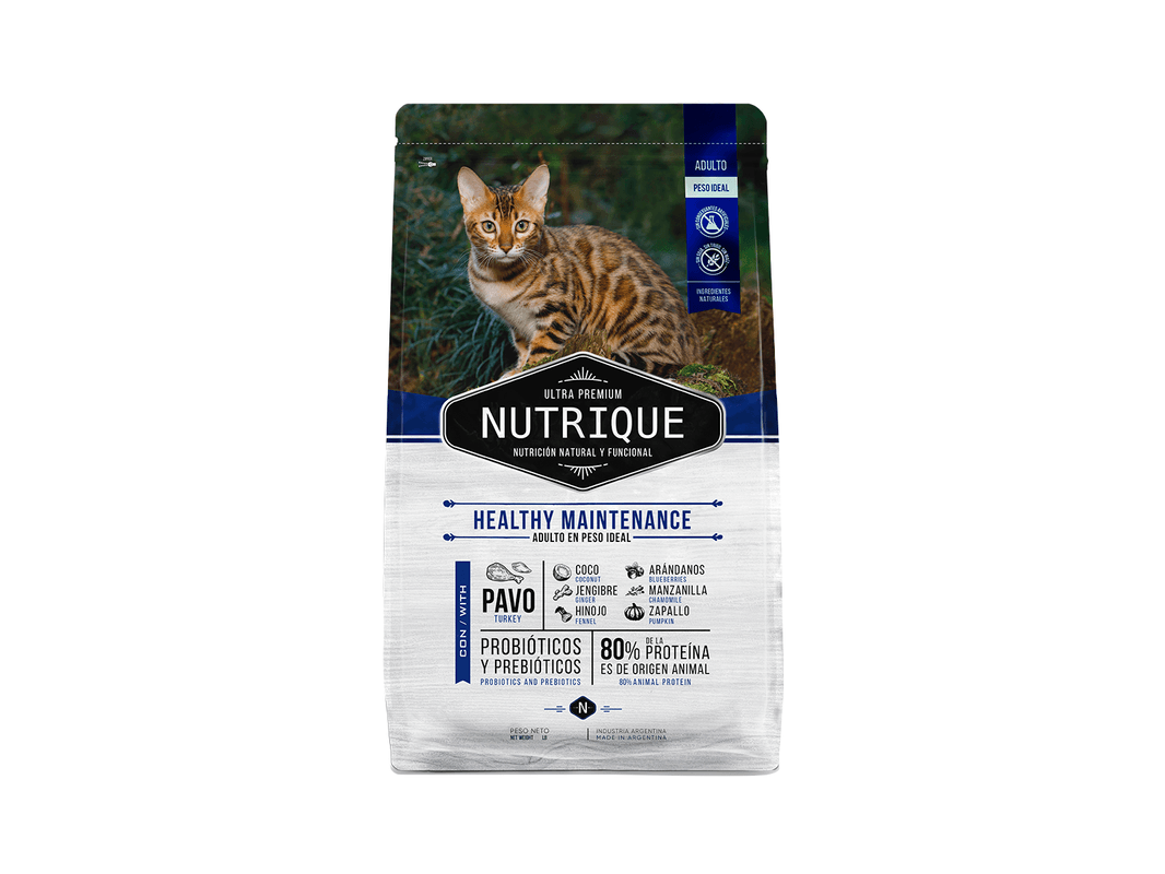 Nutrique Gato Adulto Joven Healthy Maint. X 7.5 Kg