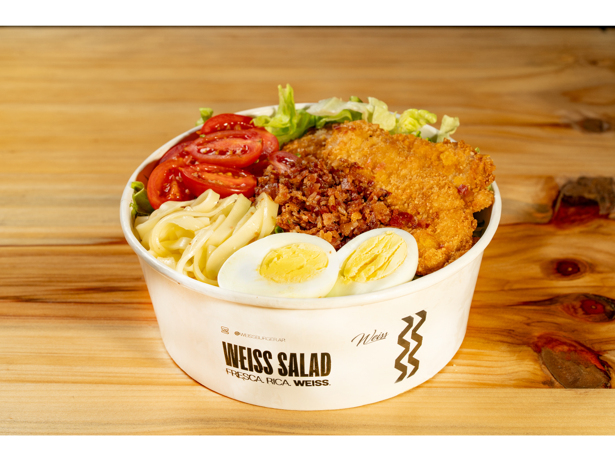 PROMO - Weiss Bacon Salad Con Bebida