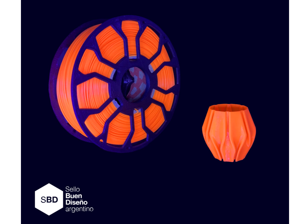 Hellbot Ecofila NARANJA FLUO