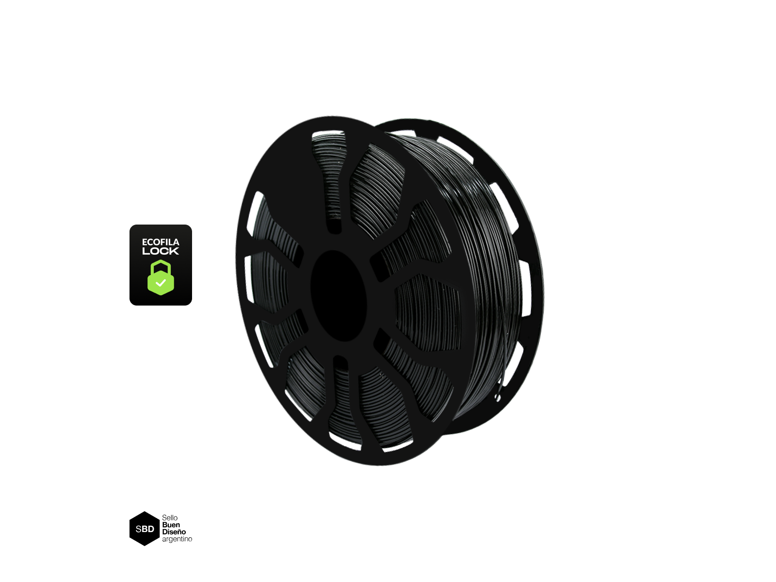 Hellbot Ecofila NEGRO de AURA IMPRESION 3D