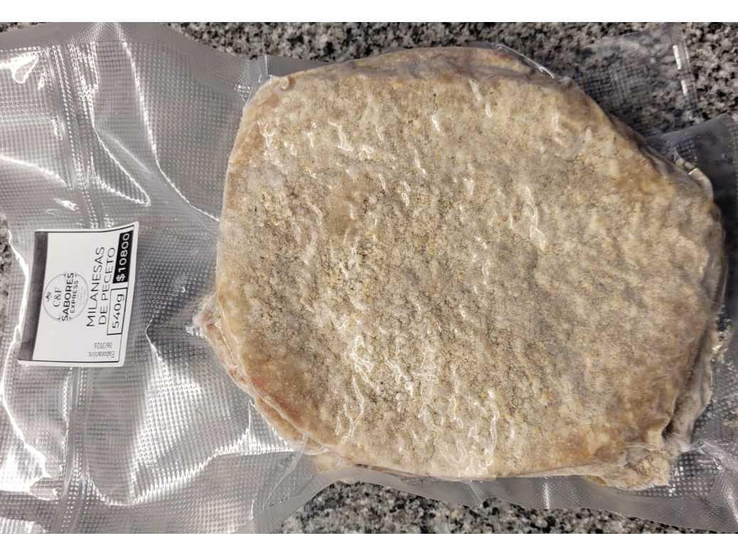 Milanesas de carne x 500g