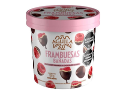 AGUILA FRAMBUESAS BAÑADAS EN CHOCOLATE 150 GRS